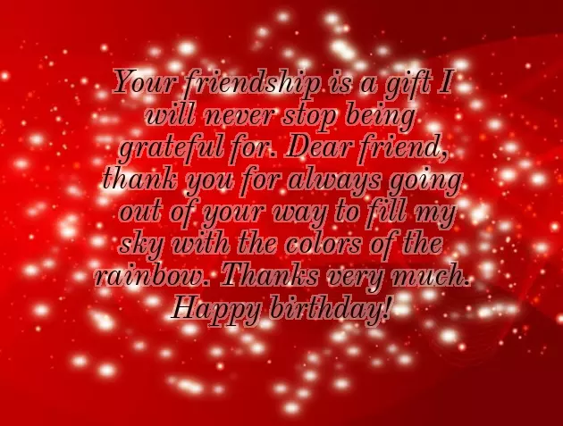 Happy Birthday School Friend