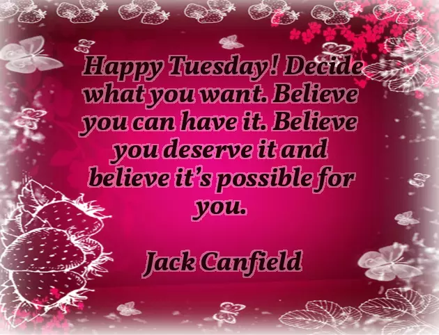 Good Morning Wishes On Tuesday