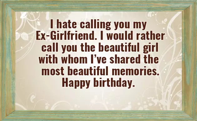 Happy Birthday My Ex Girlfriend Happy Birthday My Ex Girlfriend