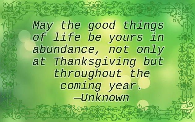 Thanksgiving Messages To Friends