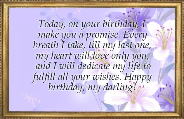 Birthday Wishes On Girlfriend