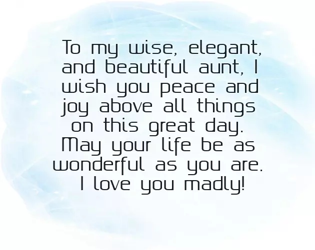 Happy Birthday Wishes From Aunt To Niece