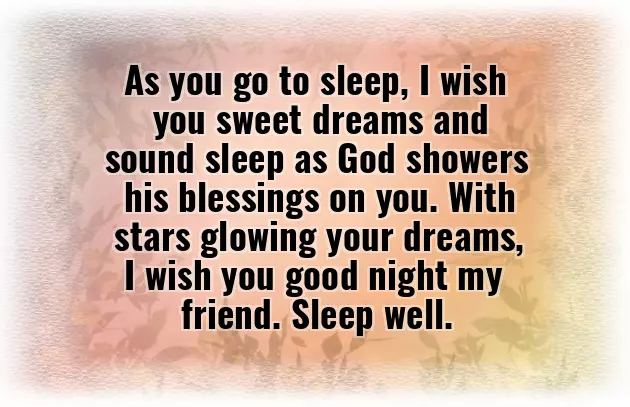 Good Night For My Friend