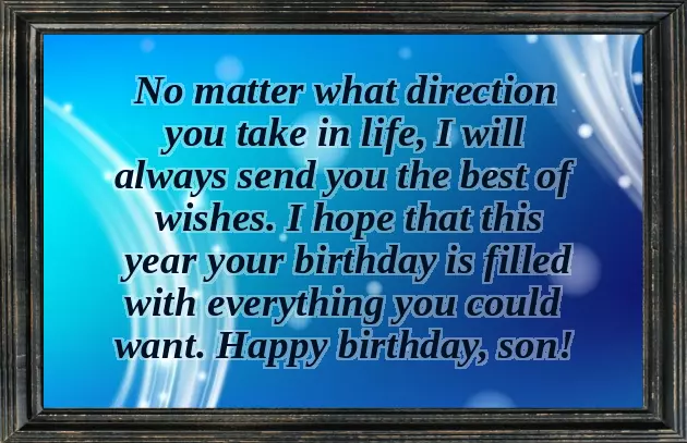 10Th Birthday Wish For Son