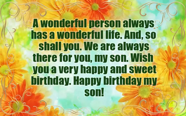 Best Wish For Son