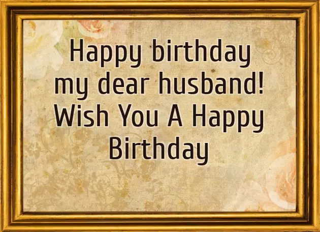 Husband Birthday Wishes Gif