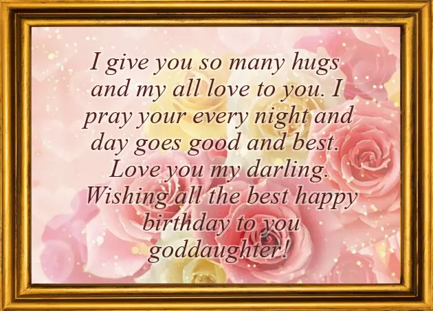 Goddaughter Birthday Quotes Goddaughter Birthday Quotes