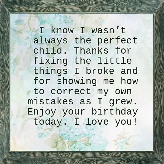 Thank You Dad For Birthday Wishes