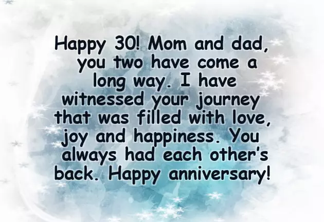 Wedding Anniversary Wishes For Mother And Father