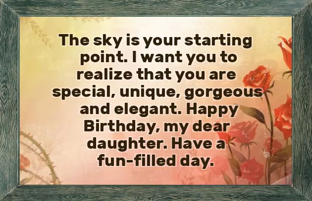 Happy Birthday Adopted Daughter