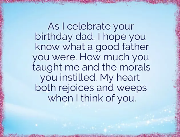 Happy Birthday For Father In Heaven Happy Birthday For Father In Heaven