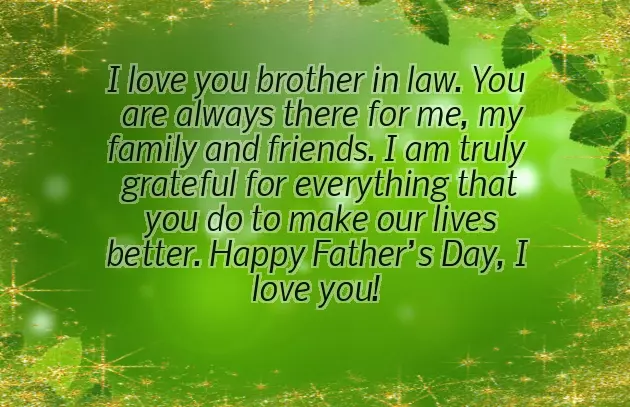 Fathers Day Wishes From Sister To Brother