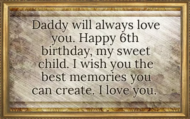 Birthday Wishes To 6 Years Old Girl Birthday Wishes To 6 Years Old Girl