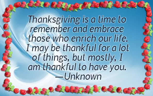 Wish You A Happy Thanksgiving Day