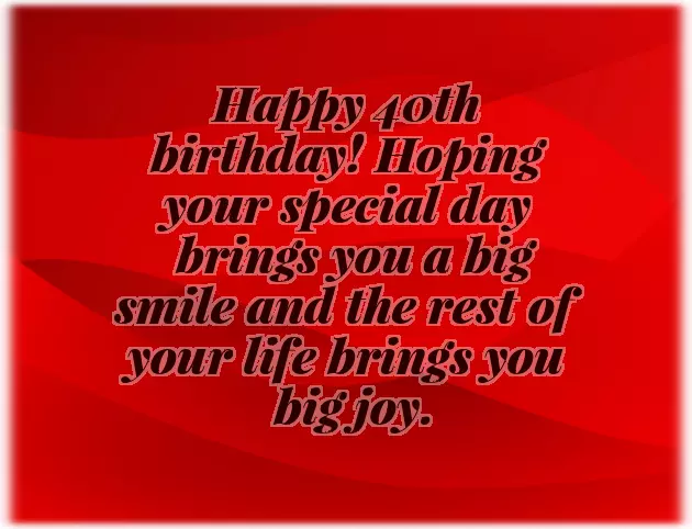 Happy 40Th Birthday Daughter Quotes