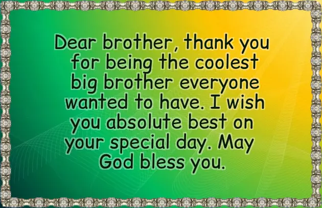 Lines For Brother Birthday Lines For Brother Birthday