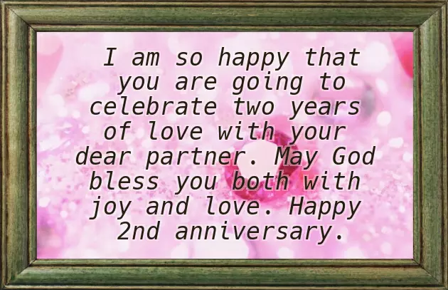 2 Marriage Anniversary Wishes