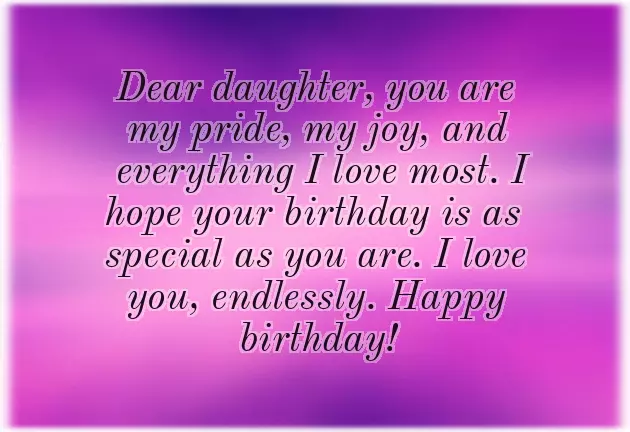 Birthday Wishes For Daughter 2 Years