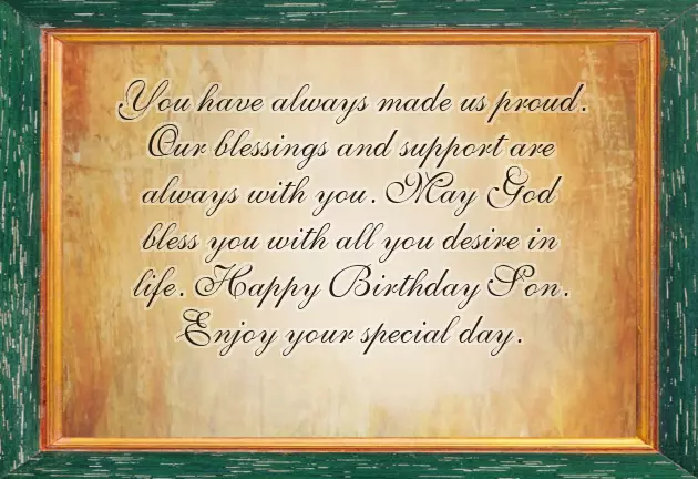Birthday Greeting For Son Birthday Greeting For Son