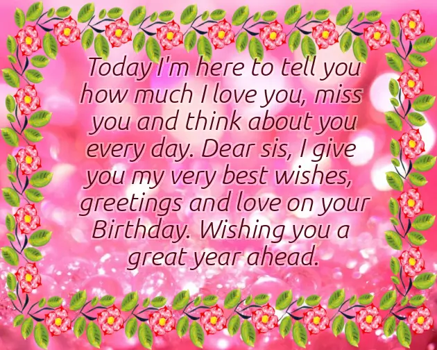 Birthday Wishes For Siso