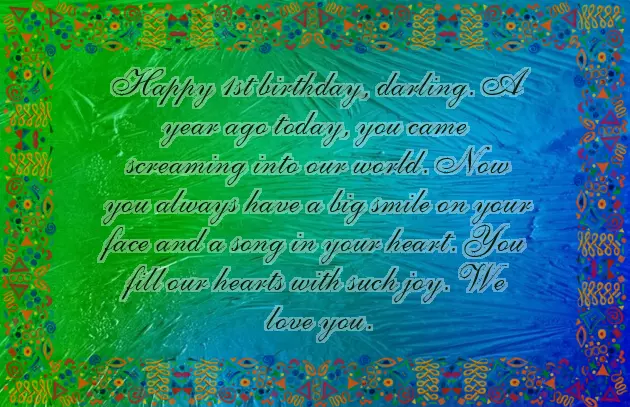 Happy 1Th Birthday Girl