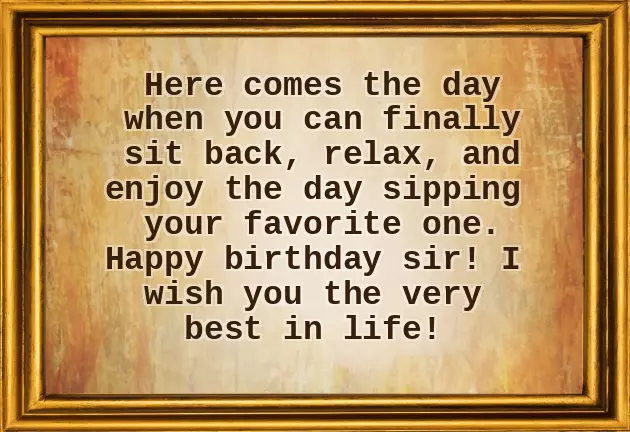 Happy Birthday To My Mentor