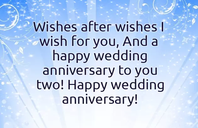Wedding Anniversary Wishes For Brother And Sister
