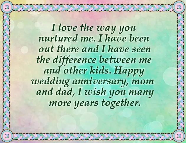 Anniversary Wishes For Father Mother