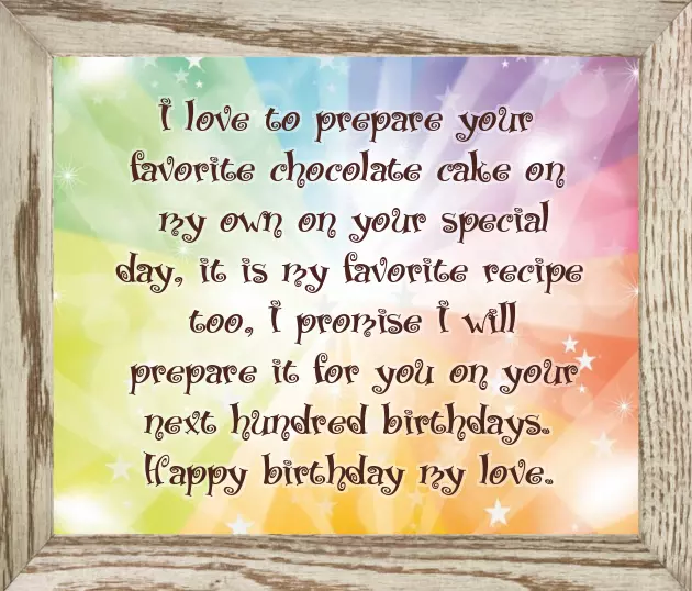 Birthday Celebration Caption For Husband