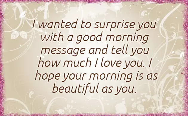 Good Morning Message With Name