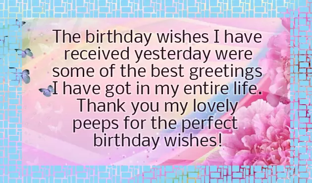 Thank You Friends For Your Wonderful Birthday Wishes Thank You Friends For Your Wonderful Birthday Wishes