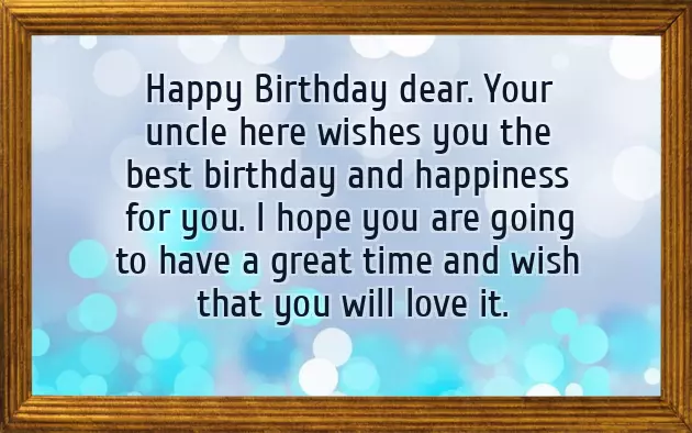 Congratulations For Nephew Born