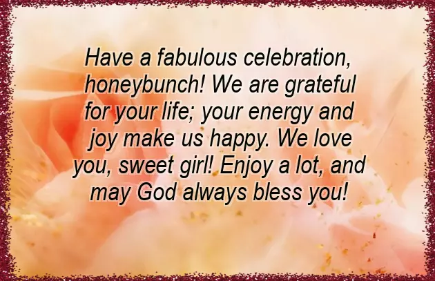 Female Birthday Blessings