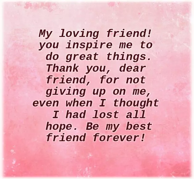 Friendship Day Wish To Girlfriend