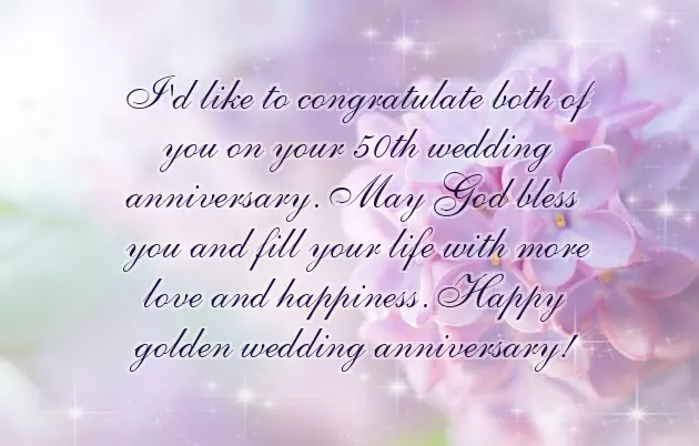 50Th Wedding Anniversary Messages 50Th Wedding Anniversary Messages