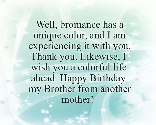 Birthday Quotes For Brother From Another Mother Birthday Quotes For Brother From Another Mother