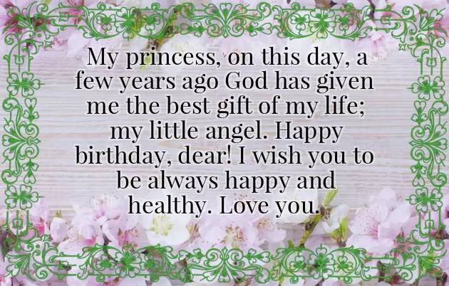 3Rd Birthday Wishes For Daughter From Mom
