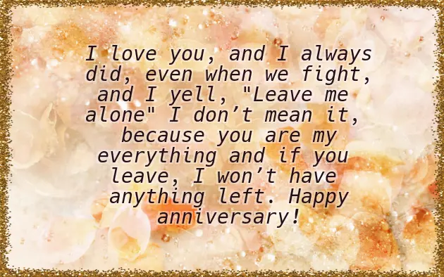 Wife Anniversary Status