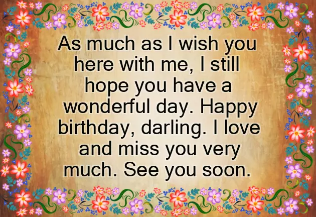 Greetings To Boyfriend Birthday