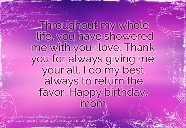 Birthday Blessing Words Birthday Blessing Words