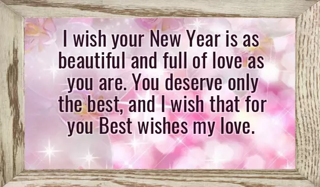 Happy New Year Wishes For Her