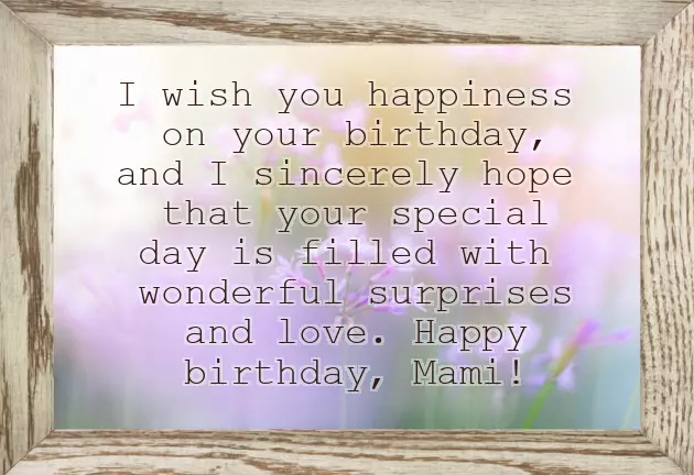 Birthday Wishes For Mami G Birthday Wishes For Mami G