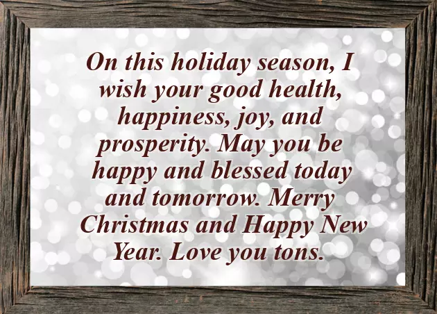 Christmas Wishes To You And Your Family