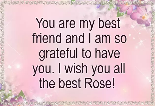 Happy Birthday Rose Happy Birthday Rose