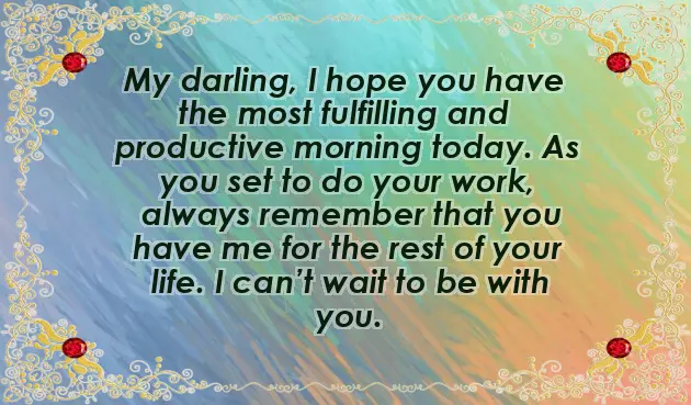 Best Morning Message For Girlfriend