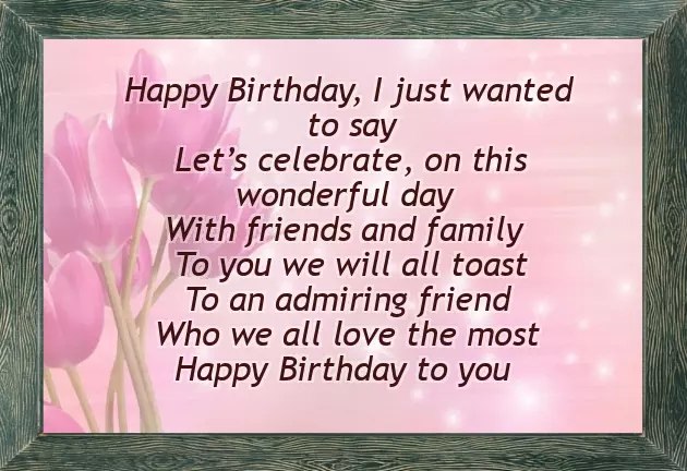 Birthday Love Poems For Him