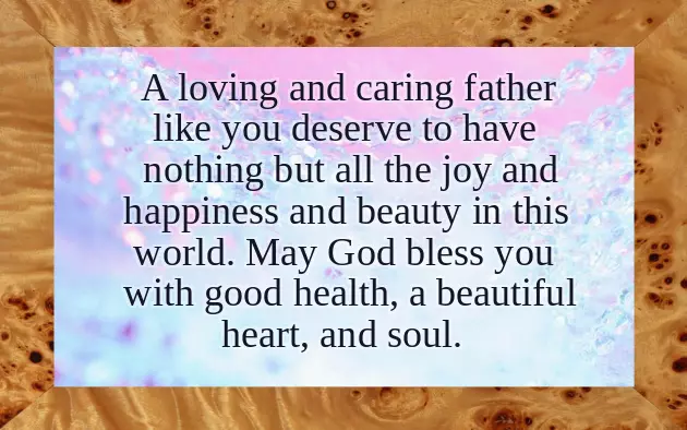 Father Bday Wishes