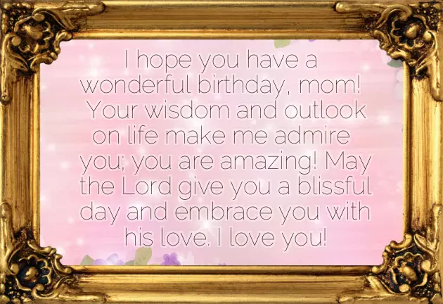 Caption For Happy Birthday Mom