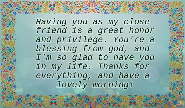 Good Morning Greetings For Friends