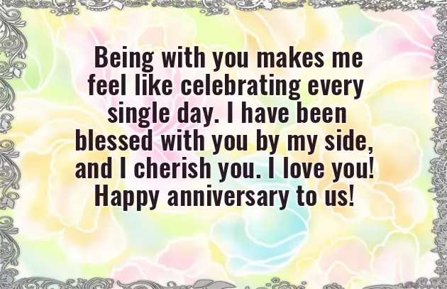Anniversary Wishes To Us
